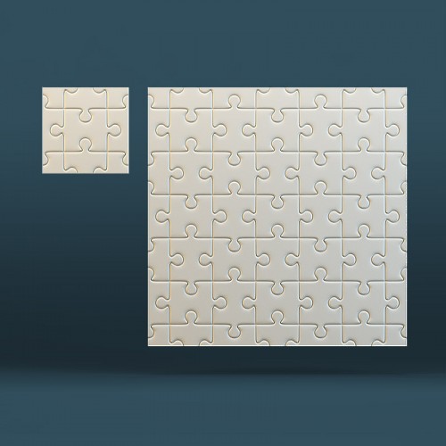 Модель 091 Пазл большой